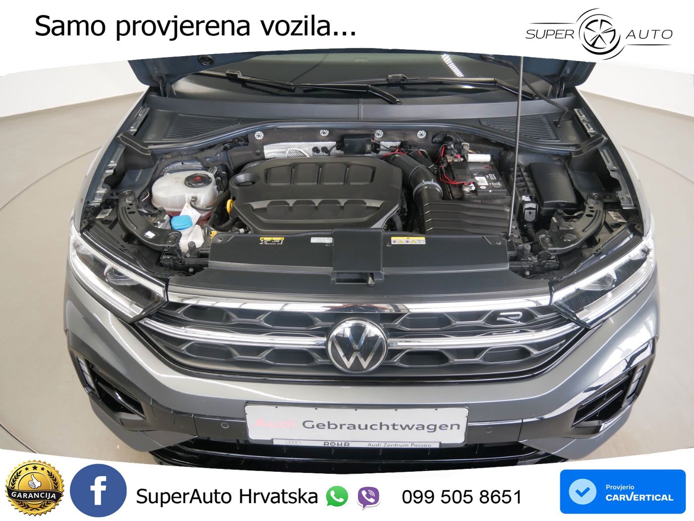 Volkswagen T-Roc I R 2.0 TSI (300 KS) OPF 4M DSG LED+GR SJED+ACC