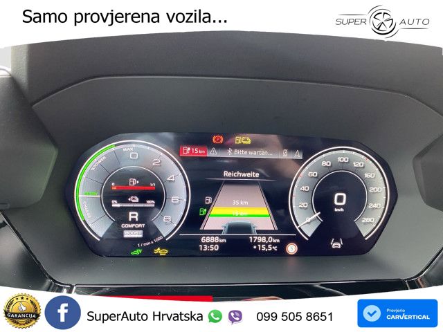 Audi A3 Sportback 40 TFSI e (204 KS) Plug-in Hybrid S tronic advanced LED+GR SJED+ACC