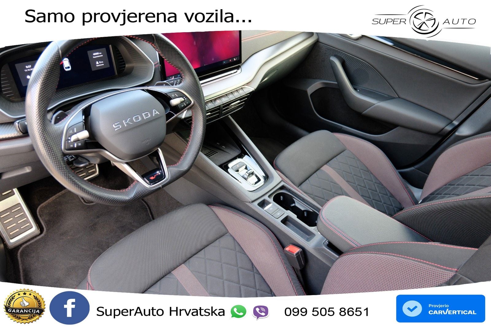 Škoda Octavia Combi RS 2.0 TSI (265 KS) DSG MATRIX+GR SJED+KAM