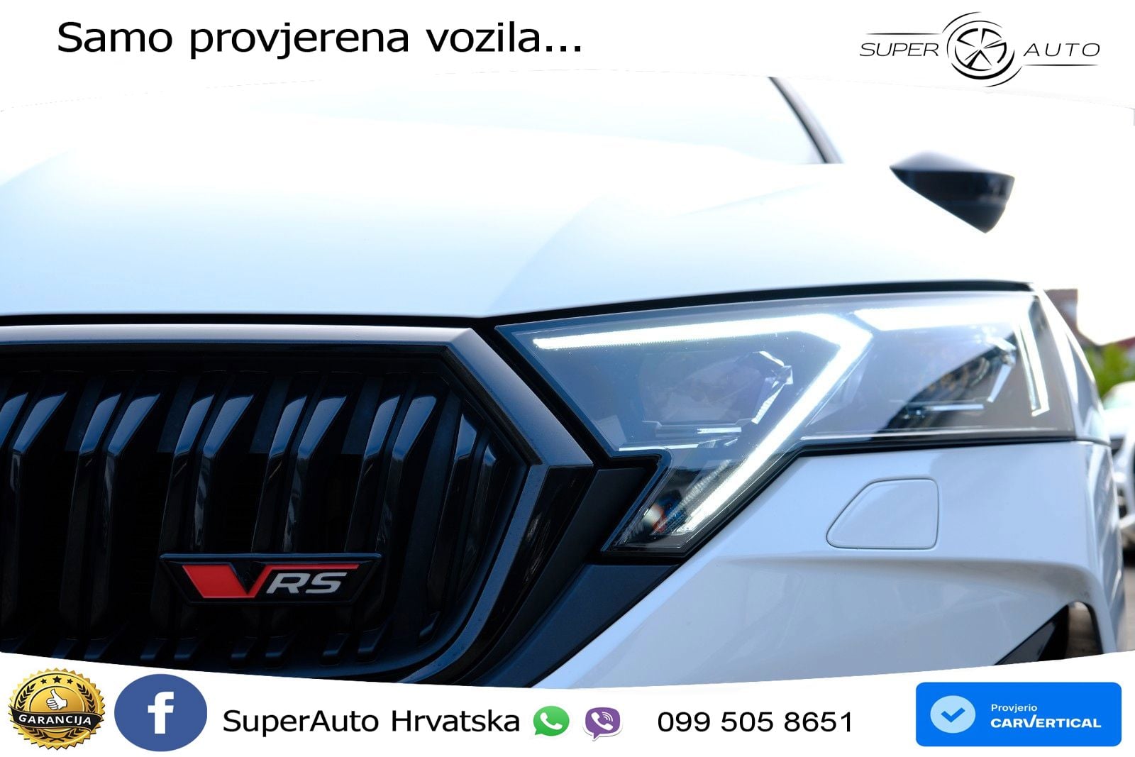 Škoda Octavia Combi RS 2.0 TSI (265 KS) DSG MATRIX+GR SJED+KAM