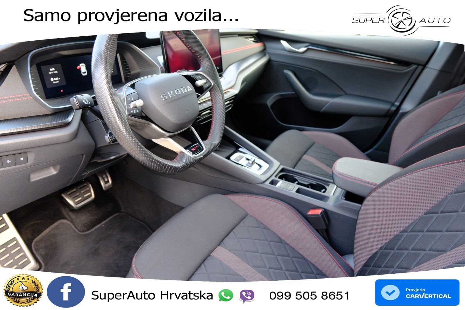 Škoda Octavia Combi RS 2.0 TSI (265 KS) DSG MATRIX+GR SJED+KAM