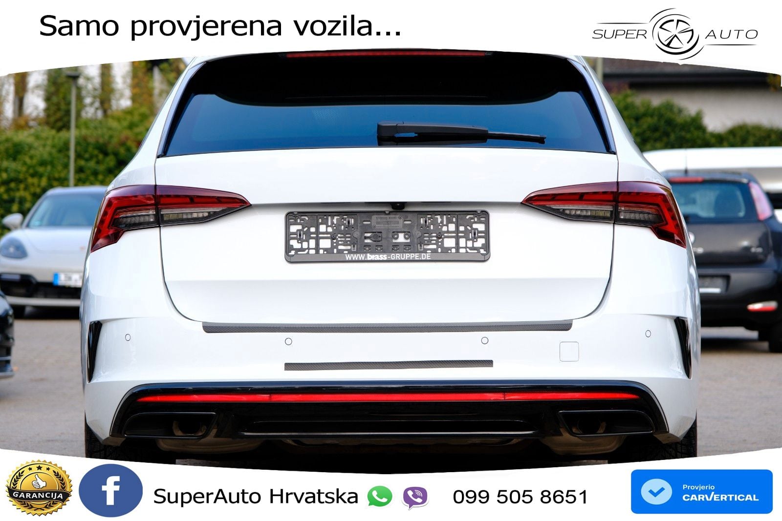 Škoda Octavia Combi RS 2.0 TSI (265 KS) DSG MATRIX+GR SJED+KAM