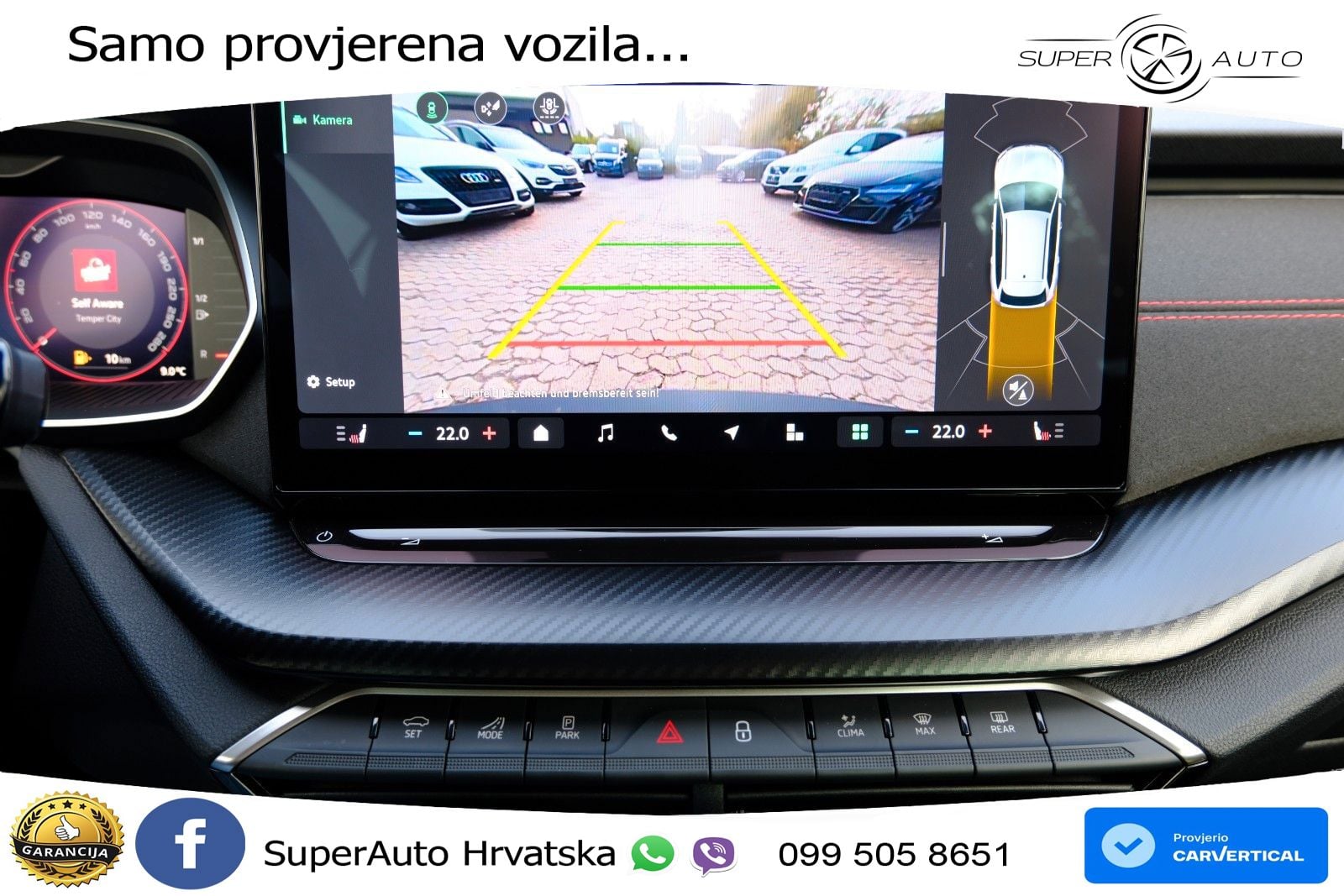 Škoda Octavia Combi RS 2.0 TSI (265 KS) DSG MATRIX+GR SJED+KAM