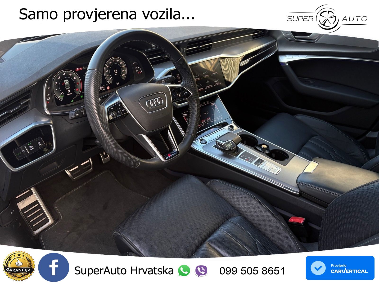 Audi A6 55 TFSIe (367 KS) quattro ultra S tronic S line LED+GR SJED+ACC