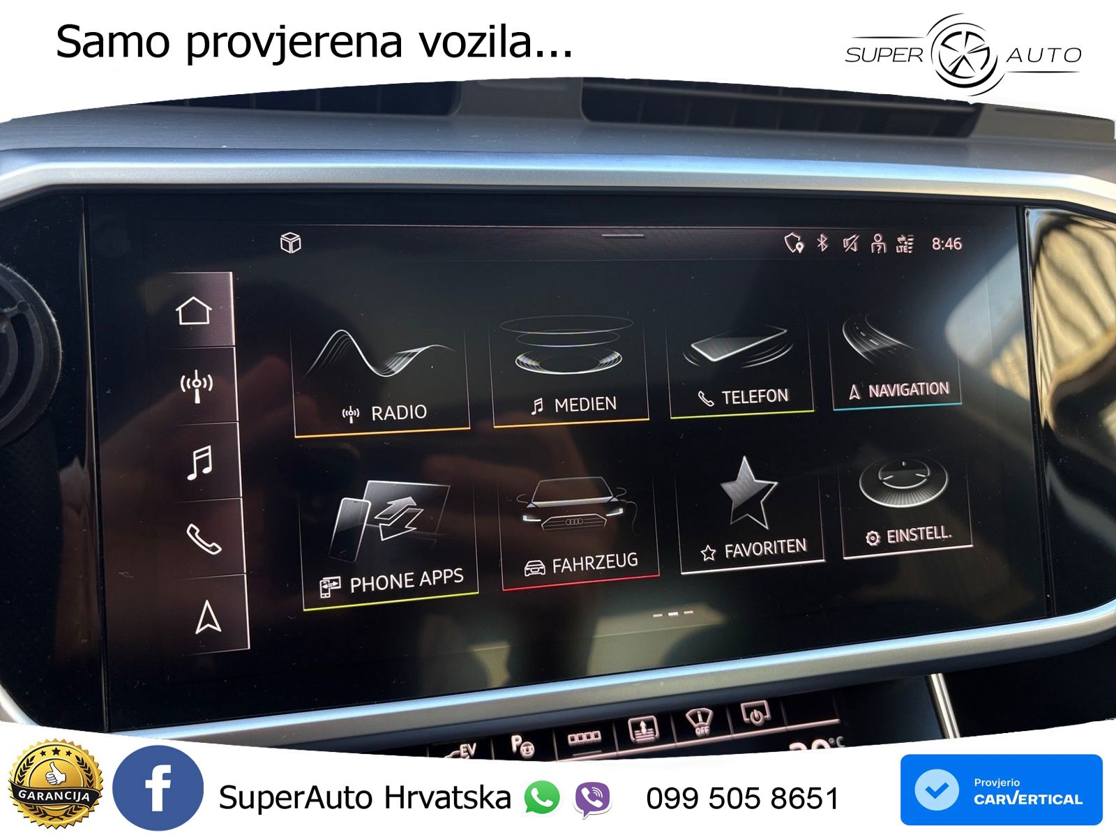 Audi A6 55 TFSIe (367 KS) quattro ultra S tronic S line LED+GR SJED+ACC