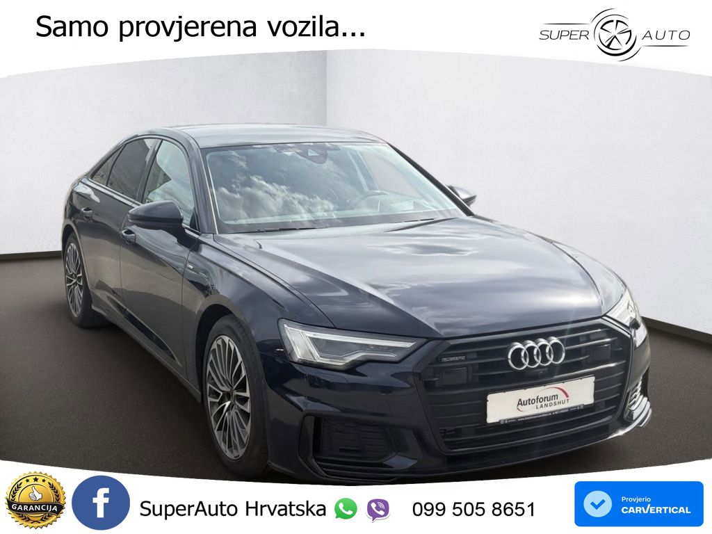 Audi A6 55 TFSIe (367 KS) quattro ultra S tronic S line LED+GR SJED+ACC
