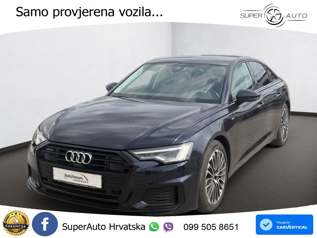 Audi A6 55 TFSIe (367 KS) quattro ultra S tronic S line LED+GR SJED+ACC