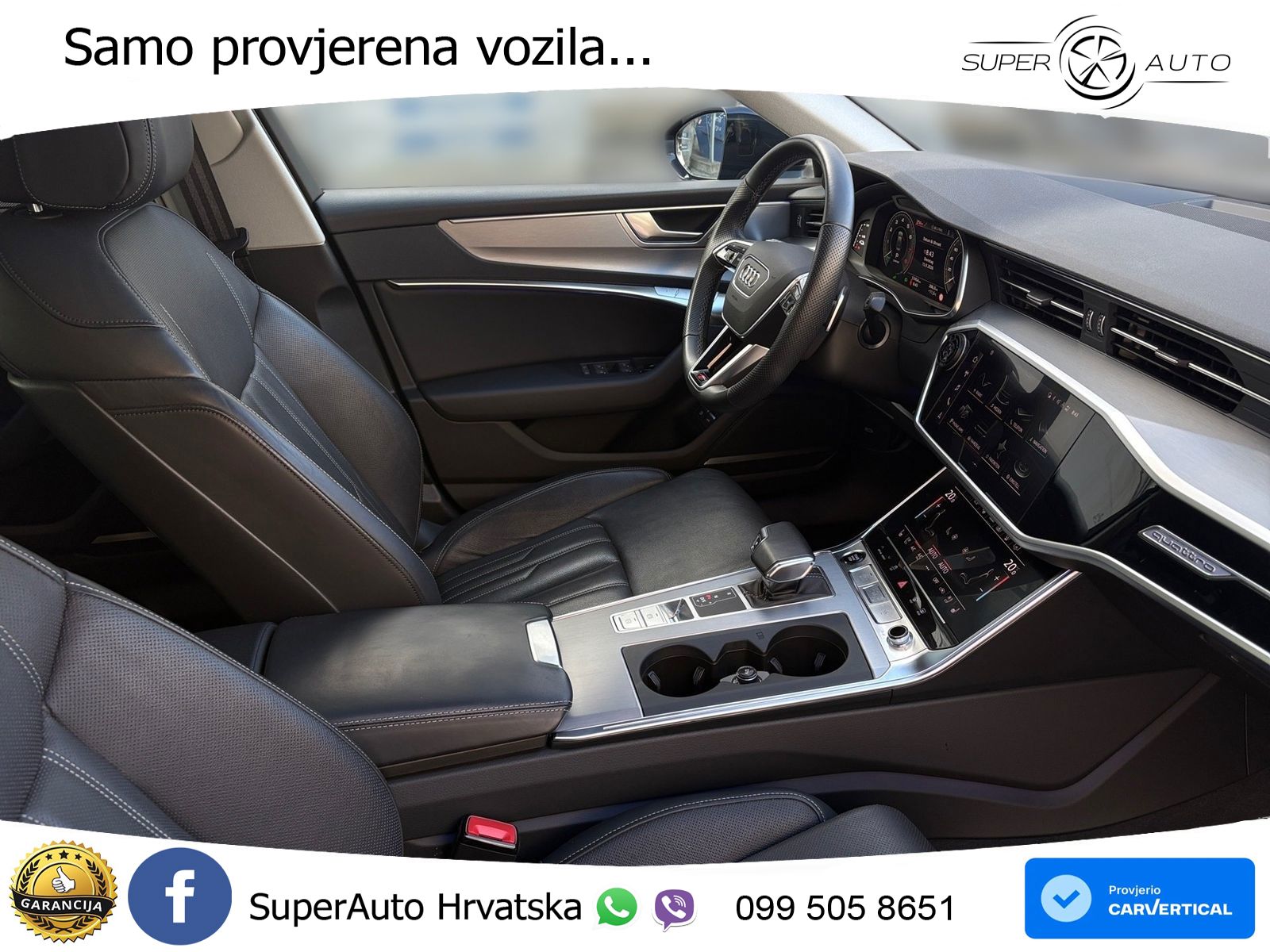 Audi A6 55 TFSIe (367 KS) quattro ultra S tronic S line LED+GR SJED+ACC