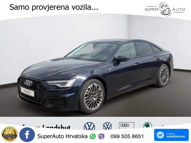 Audi A6 55 TFSIe (367 KS) quattro ultra S tronic S line LED+GR SJED+ACC