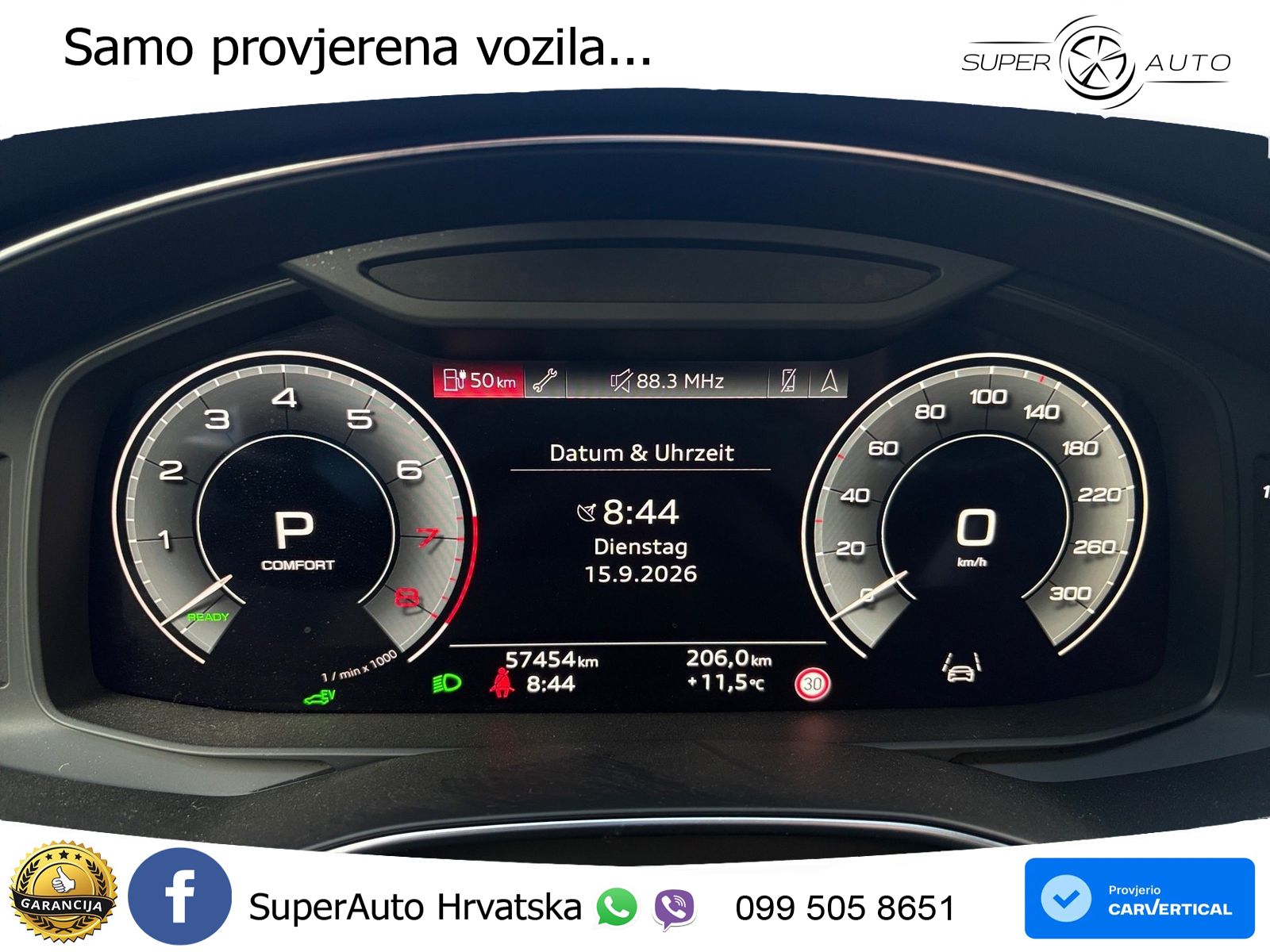 Audi A6 55 TFSIe (367 KS) quattro ultra S tronic S line LED+GR SJED+ACC