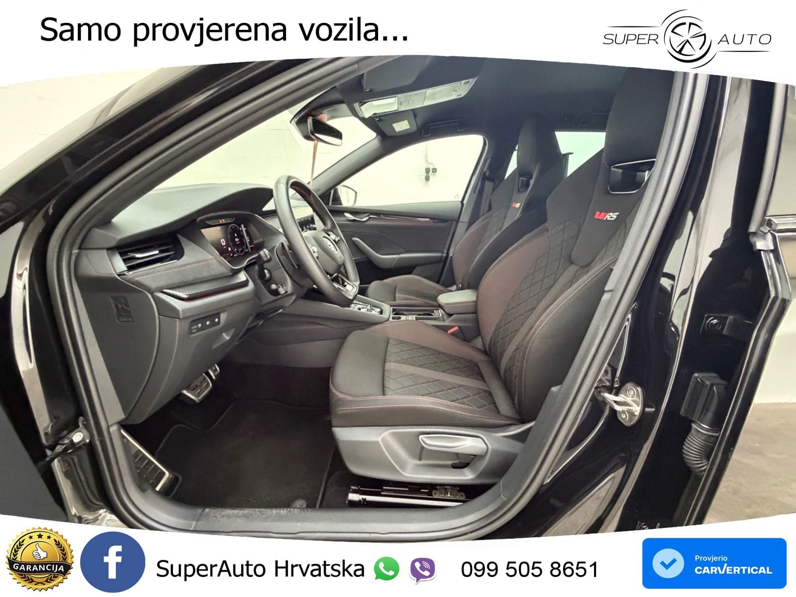 Škoda Octavia Combi RS 2.0 TDI (200 KS) 4x4 DSG LED+GR SJED+ACC