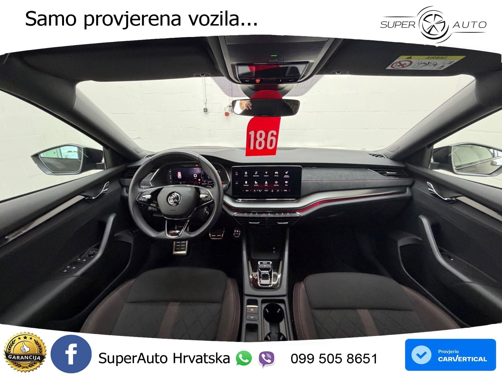 Škoda Octavia Combi RS 2.0 TDI (200 KS) 4x4 DSG LED+GR SJED+ACC