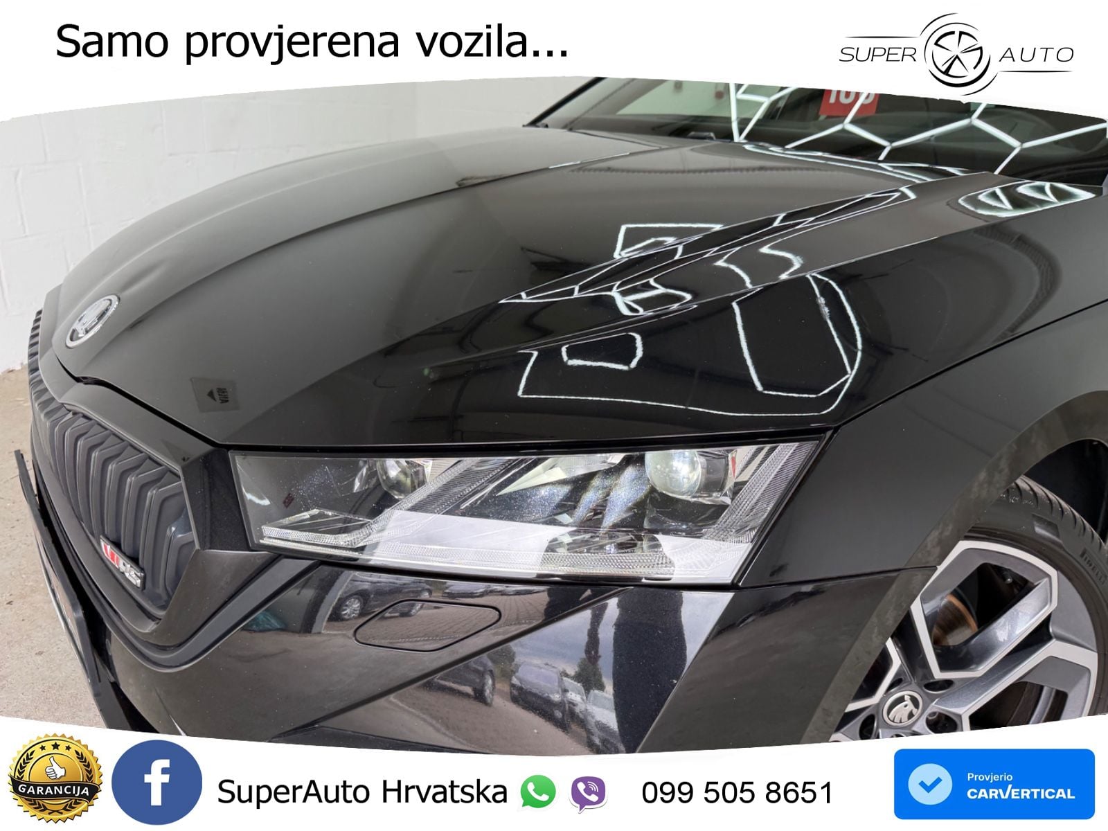 Škoda Octavia Combi RS 2.0 TDI (200 KS) 4x4 DSG LED+GR SJED+ACC