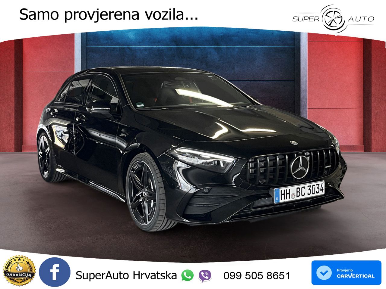 Mercedes-Benz AMG A 35 4MATIC AMG SPEEDSHIFT DCT ACC+GR SJED+360+PANO