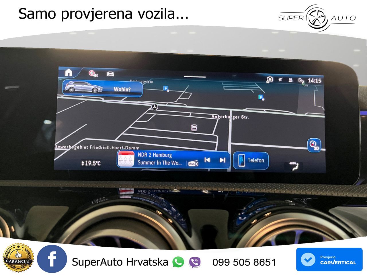 Mercedes-Benz AMG A 35 4MATIC AMG SPEEDSHIFT DCT ACC+GR SJED+360+PANO