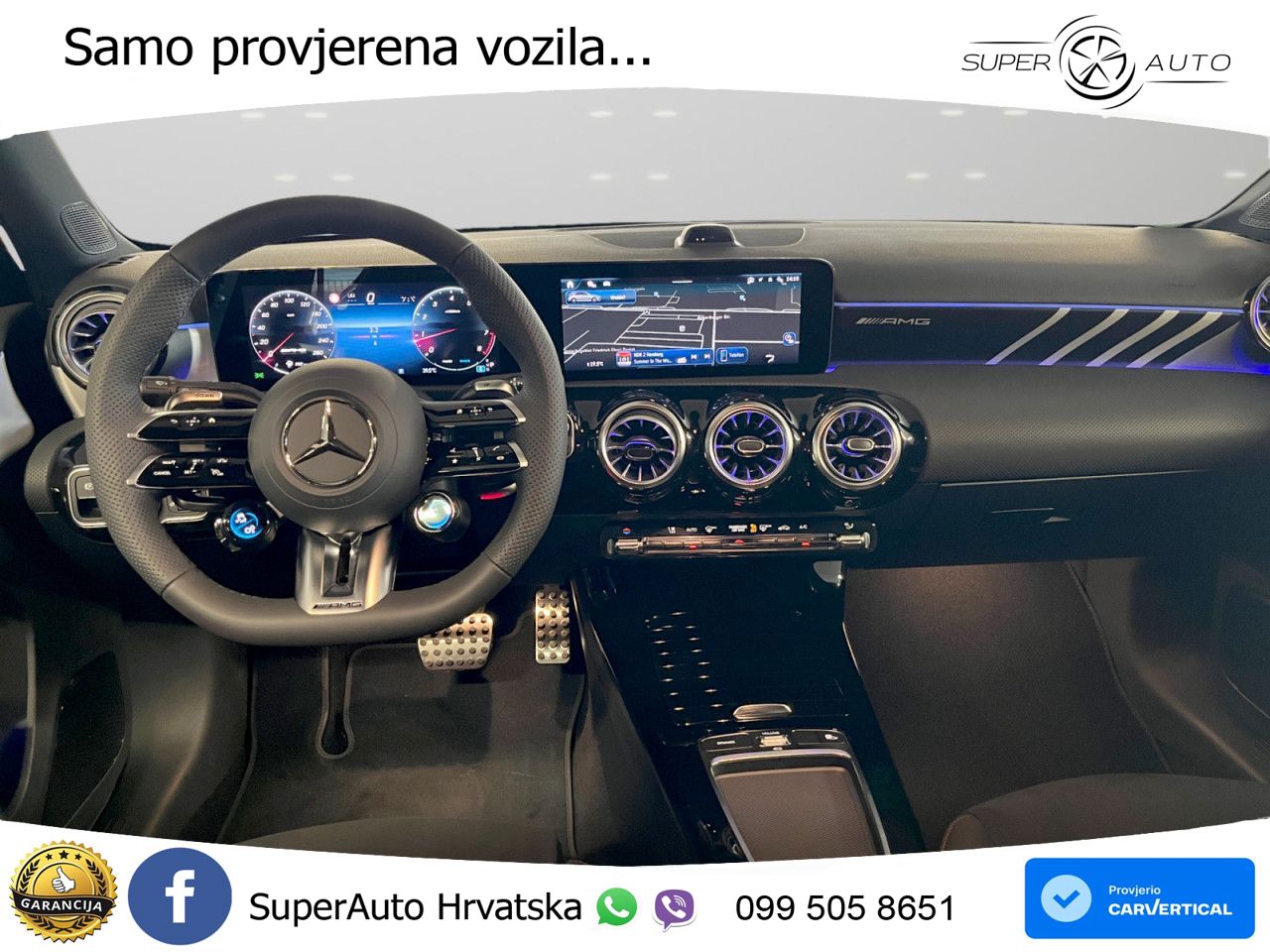 Mercedes-Benz AMG A 35 4MATIC AMG SPEEDSHIFT DCT ACC+GR SJED+360+PANO