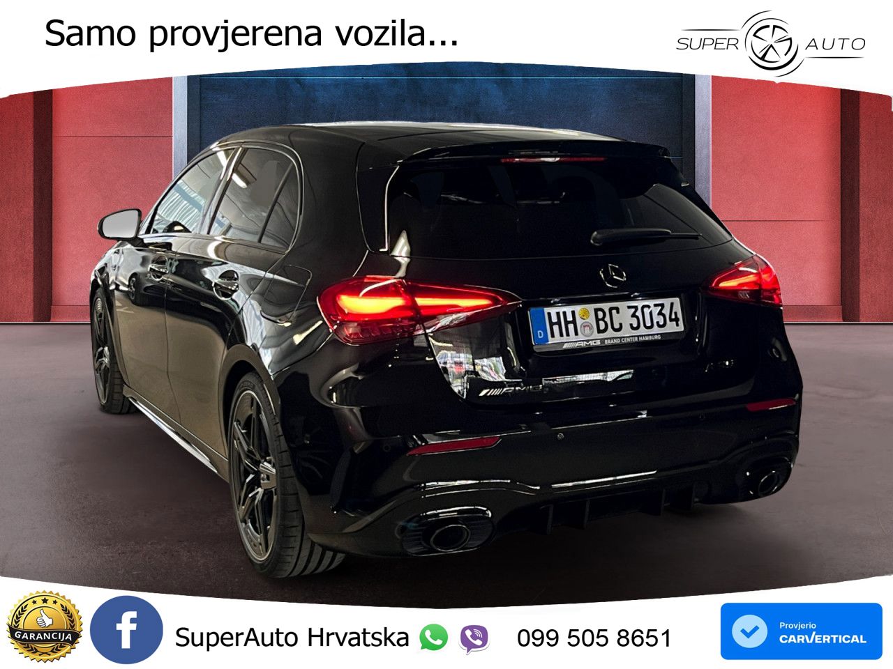 Mercedes-Benz AMG A 35 4MATIC AMG SPEEDSHIFT DCT ACC+GR SJED+360+PANO
