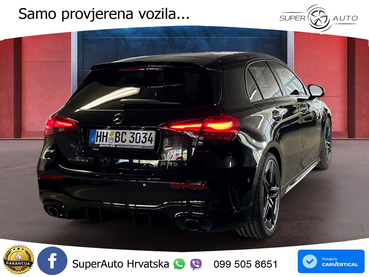 Mercedes-Benz AMG A 35 4MATIC AMG SPEEDSHIFT DCT ACC+GR SJED+360+PANO