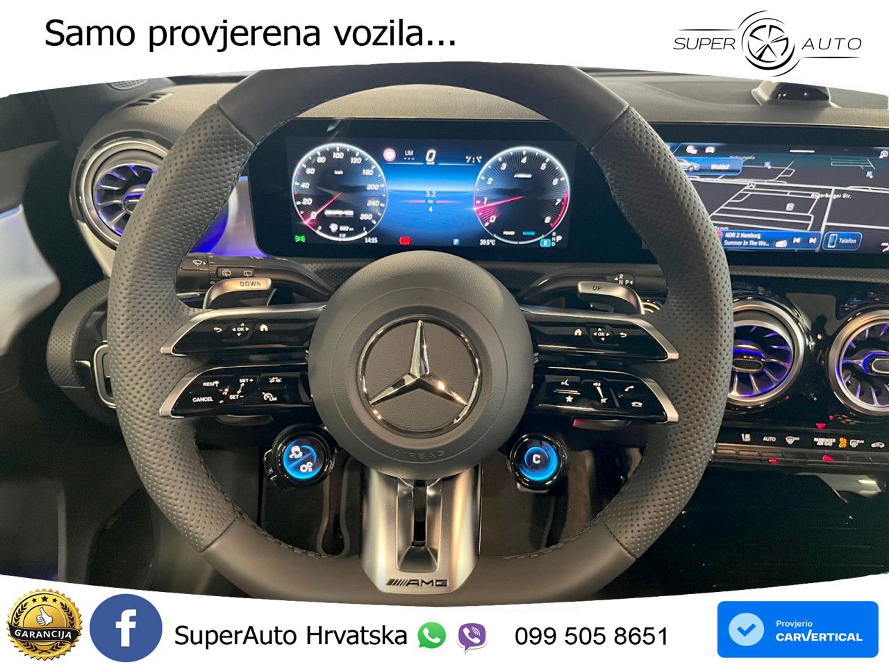 Mercedes-Benz AMG A 35 4MATIC AMG SPEEDSHIFT DCT ACC+GR SJED+360+PANO