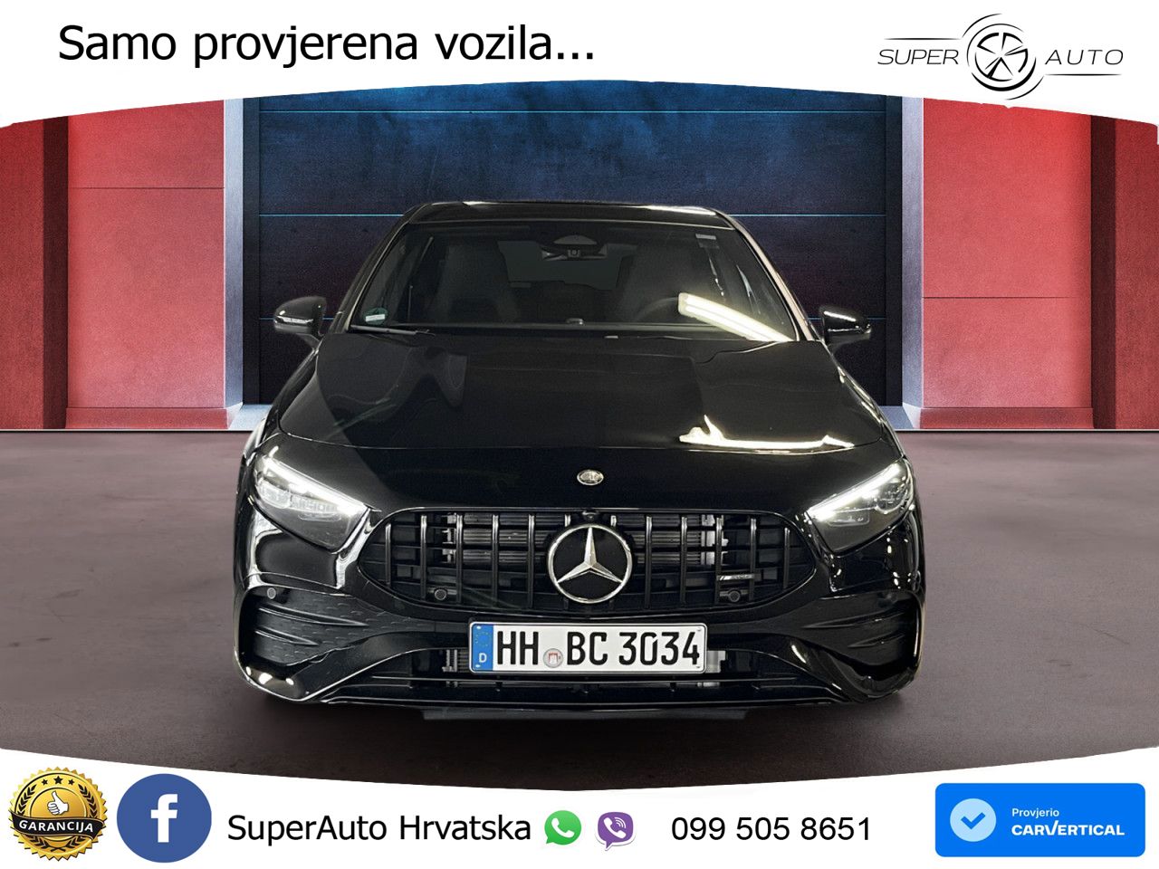 Mercedes-Benz AMG A 35 4MATIC AMG SPEEDSHIFT DCT ACC+GR SJED+360+PANO