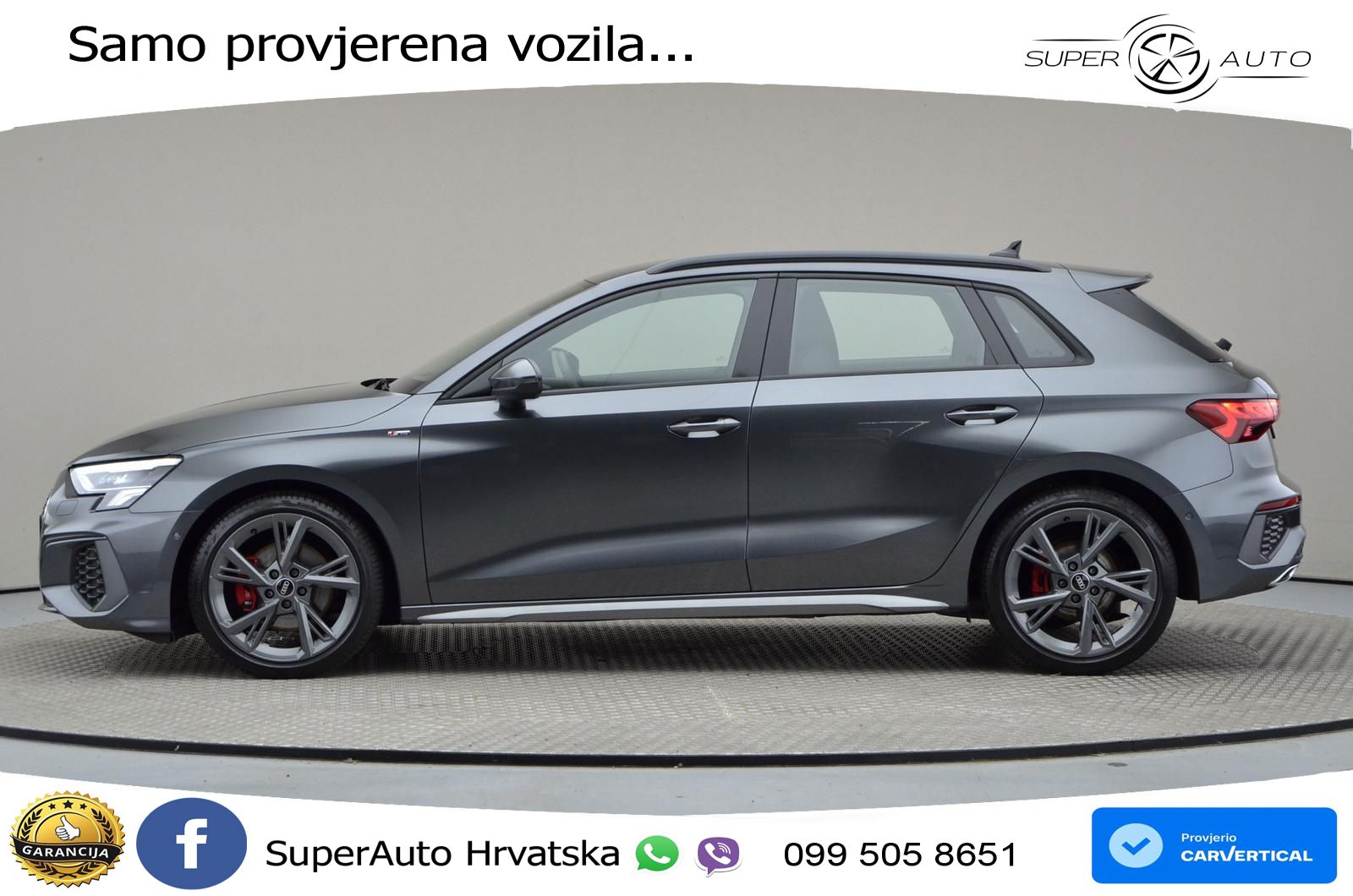 Audi A3 40 TDI (200 KS) quattro S tronic S line