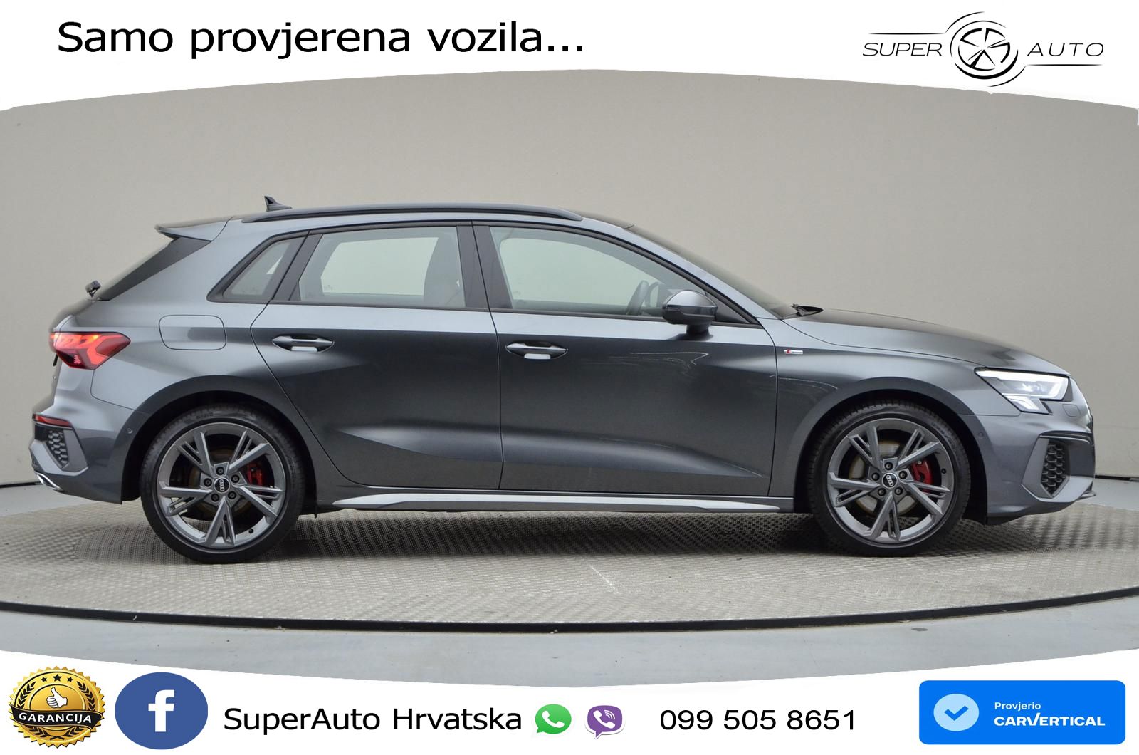 Audi A3 40 TDI (200 KS) quattro S tronic S line