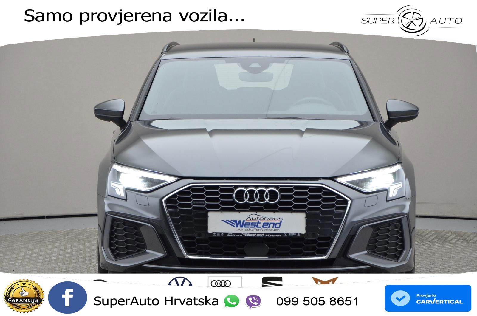 Audi A3 40 TDI (200 KS) quattro S tronic S line