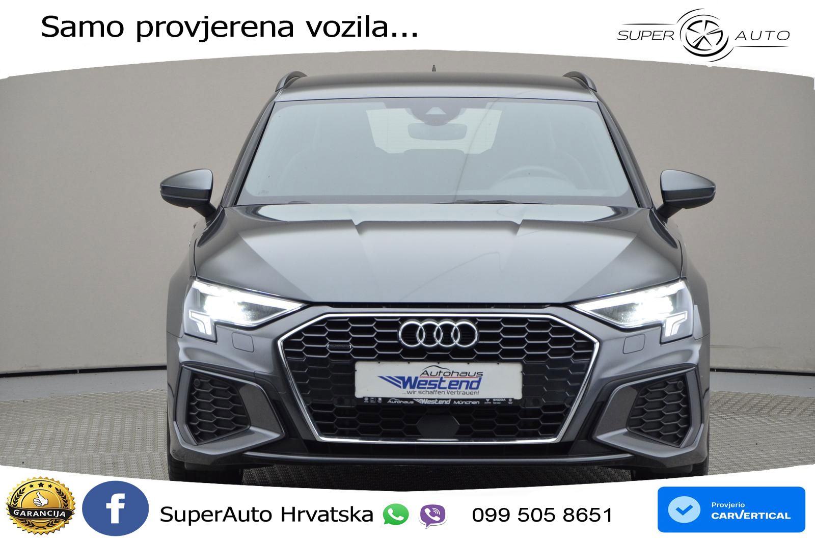 Audi A3 40 TDI (200 KS) quattro S tronic S line