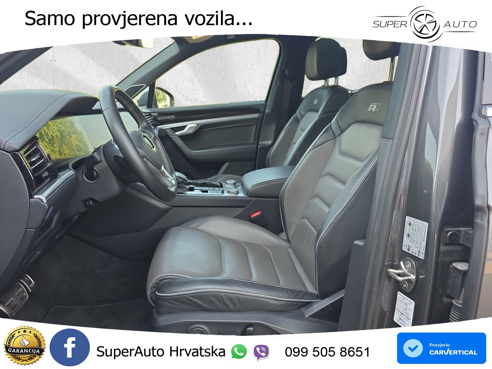Volkswagen Touareg 3.0 V6 TDI (286 KS) 4MOTION Tiptronic R-Line ZRAČNI+ACC+GR SJED+KAM+PANO