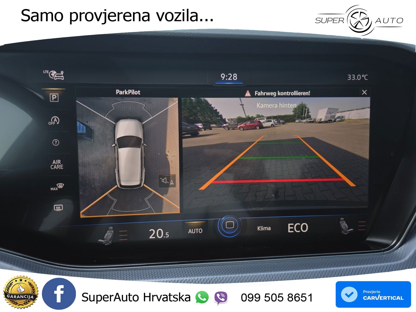 Volkswagen Touareg 3.0 V6 TDI (286 KS) 4MOTION Tiptronic R-Line ZRAČNI+ACC+GR SJED+KAM+PANO