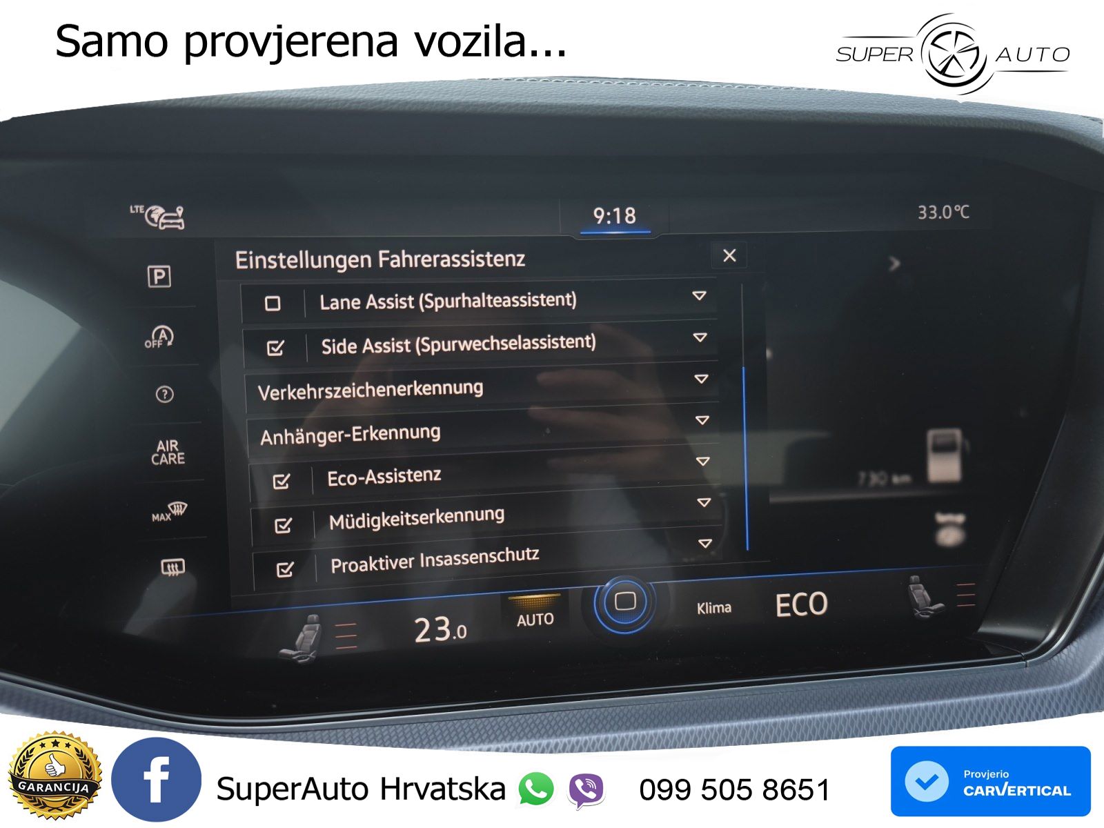 Volkswagen Touareg 3.0 V6 TDI (286 KS) 4MOTION Tiptronic R-Line ZRAČNI+ACC+GR SJED+KAM+PANO