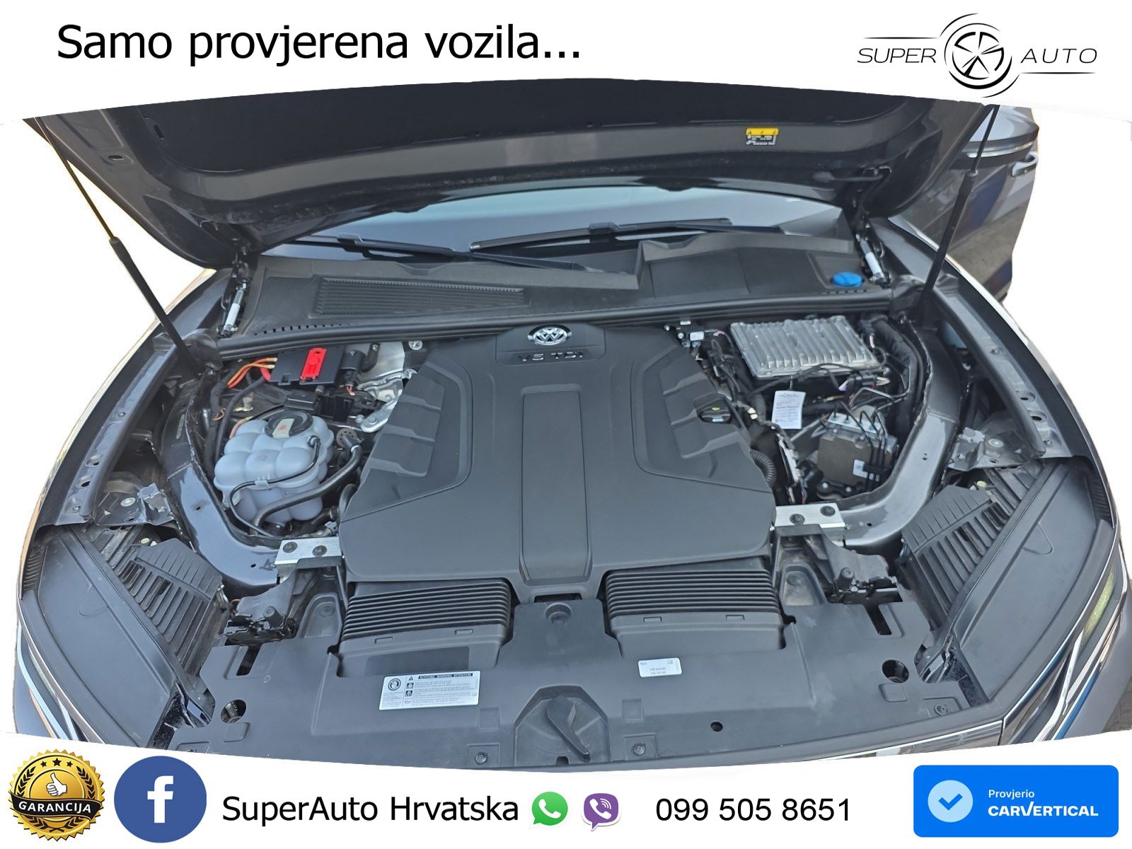 Volkswagen Touareg 3.0 V6 TDI (286 KS) 4MOTION Tiptronic R-Line ZRAČNI+ACC+GR SJED+KAM+PANO