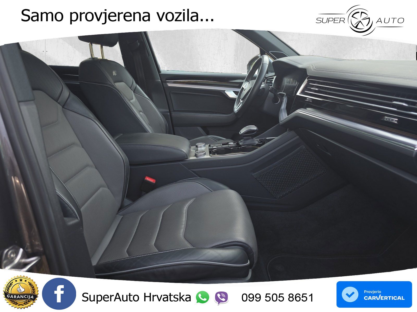 Volkswagen Touareg 3.0 V6 TDI (286 KS) 4MOTION Tiptronic R-Line ZRAČNI+ACC+GR SJED+KAM+PANO