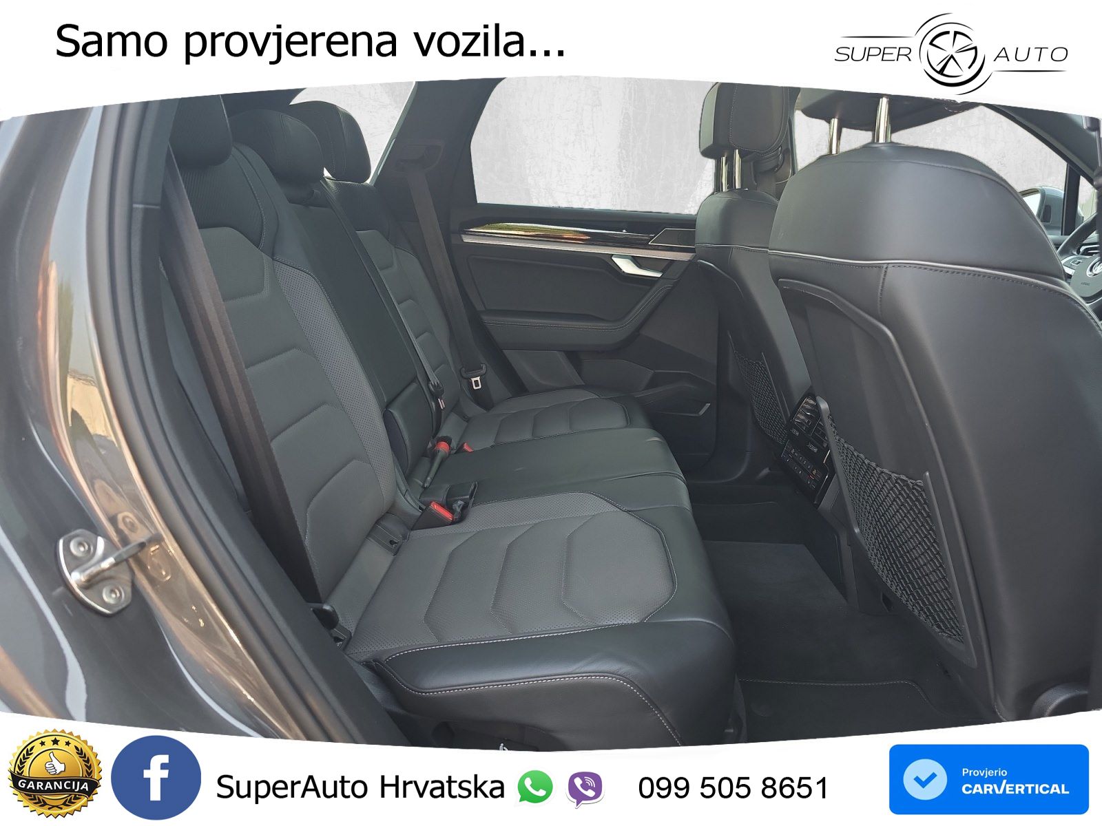 Volkswagen Touareg 3.0 V6 TDI (286 KS) 4MOTION Tiptronic R-Line ZRAČNI+ACC+GR SJED+KAM+PANO