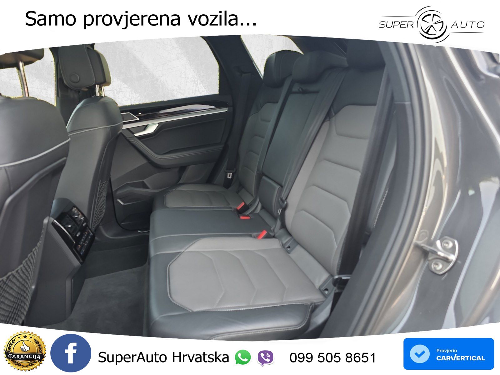 Volkswagen Touareg 3.0 V6 TDI (286 KS) 4MOTION Tiptronic R-Line ZRAČNI+ACC+GR SJED+KAM+PANO