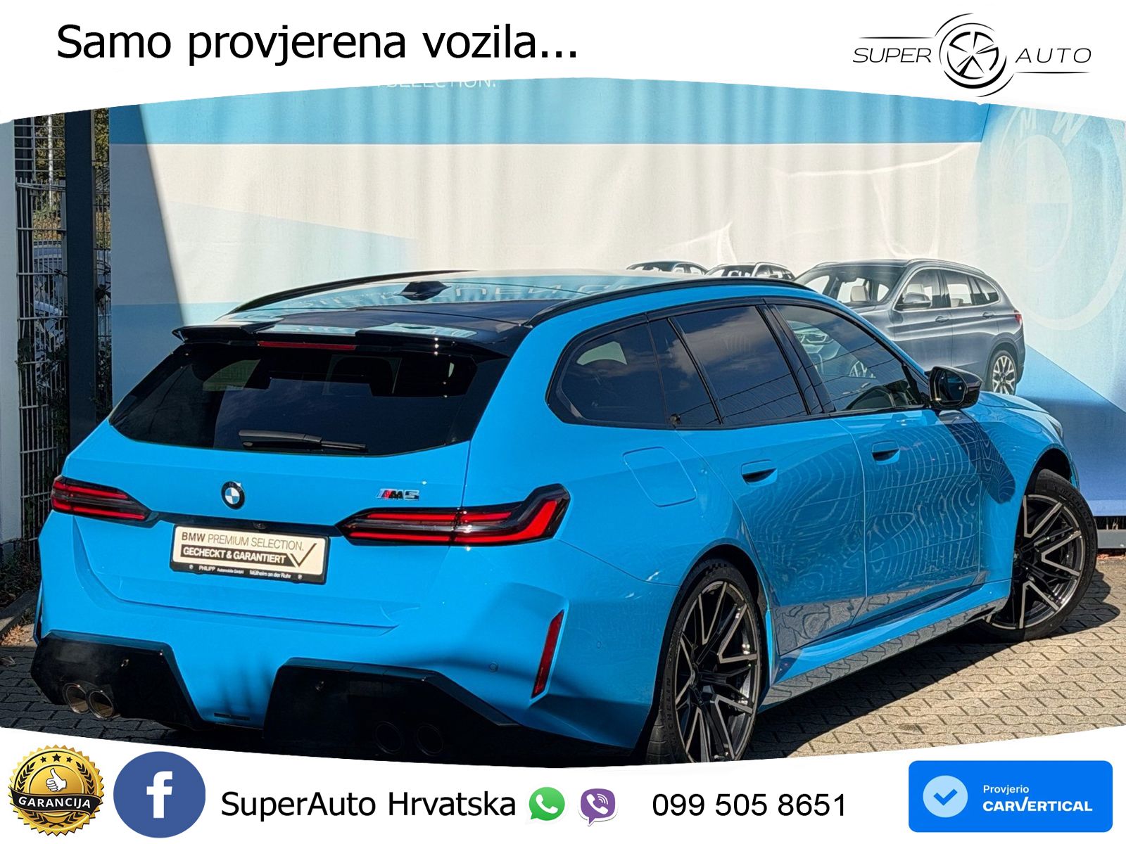 BMW M5 Touring 4.4 V8 (727 KS) xDrive Steptronic ACC+HEAD+4xGR SJED+360+PANO