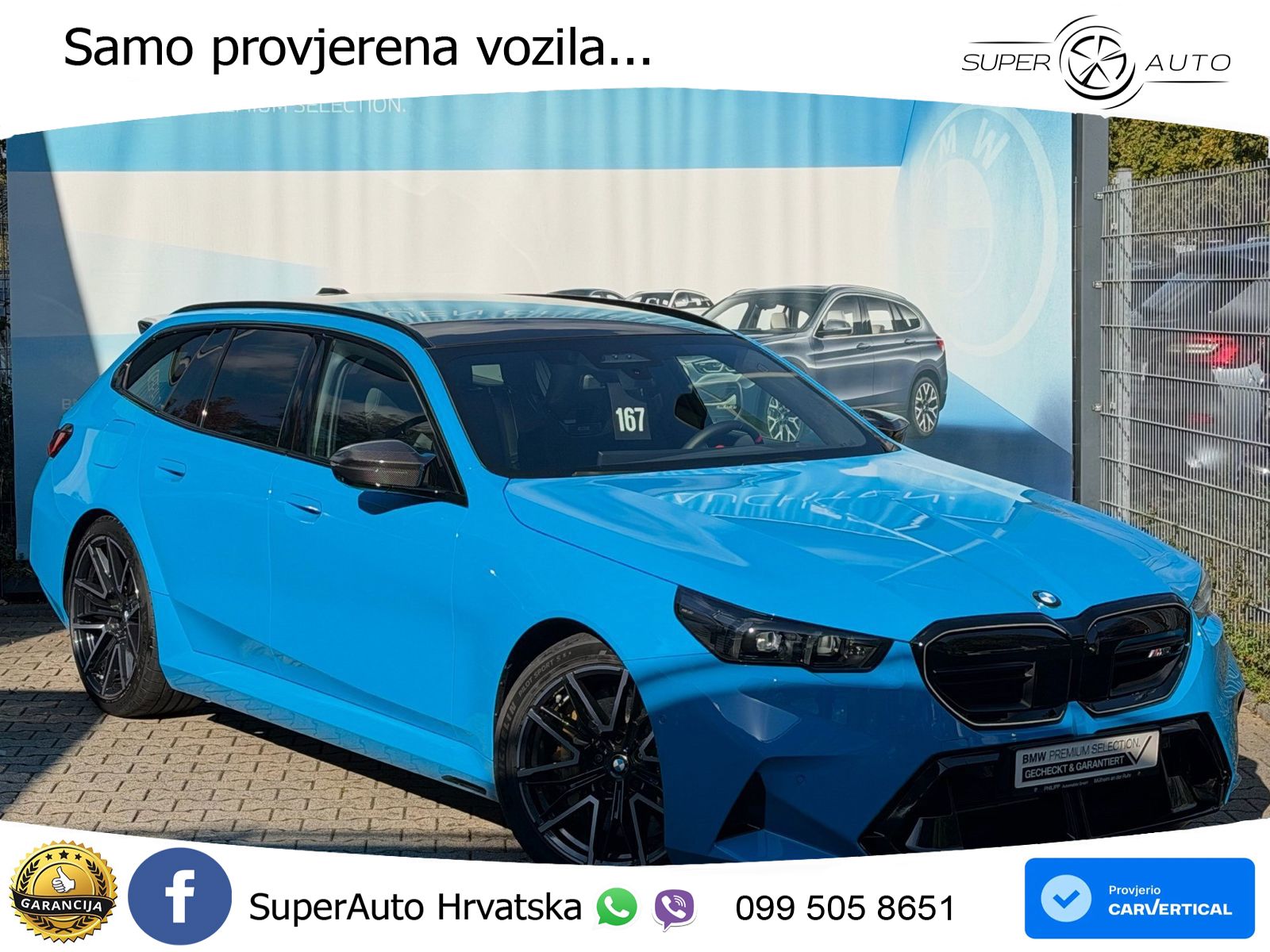 BMW M5 Touring 4.4 V8 (727 KS) xDrive Steptronic ACC+HEAD+4xGR SJED+360+PANO