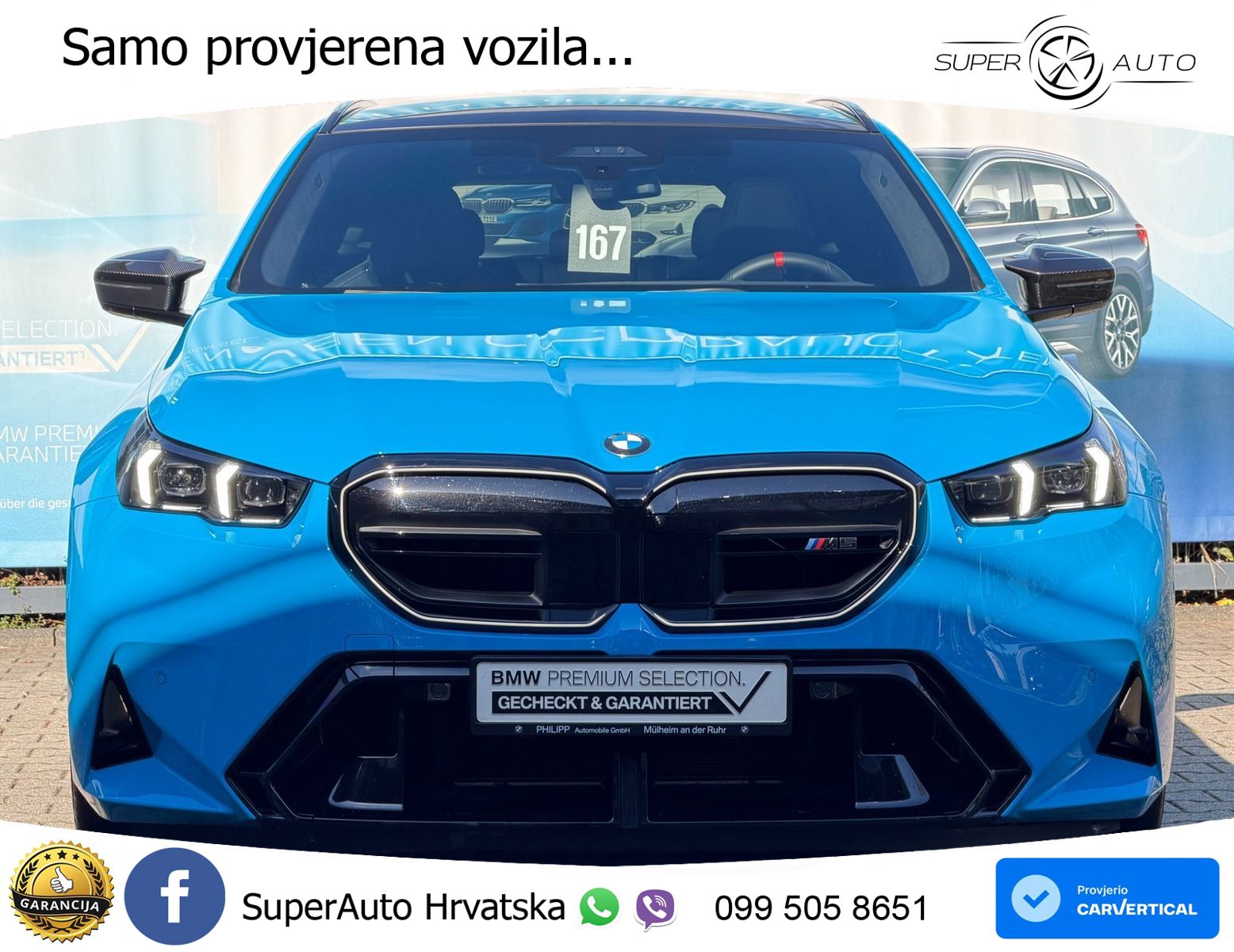 BMW M5 Touring 4.4 V8 (727 KS) xDrive Steptronic ACC+HEAD+4xGR SJED+360+PANO