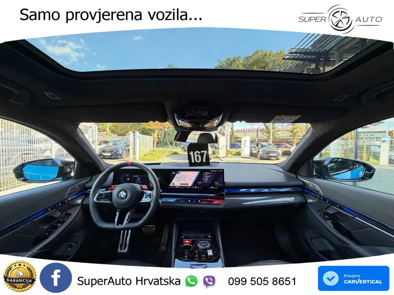 BMW M5 Touring 4.4 V8 (727 KS) xDrive Steptronic ACC+HEAD+4xGR SJED+360+PANO