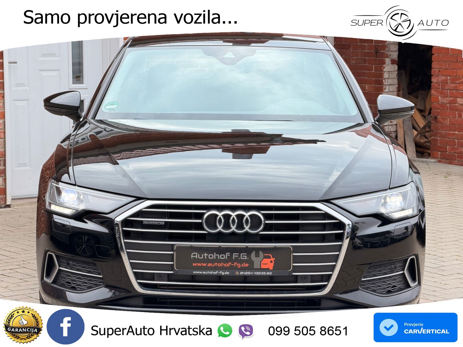 Audi A6 50 TFSIe (299 KS) quattro ultra S tronic