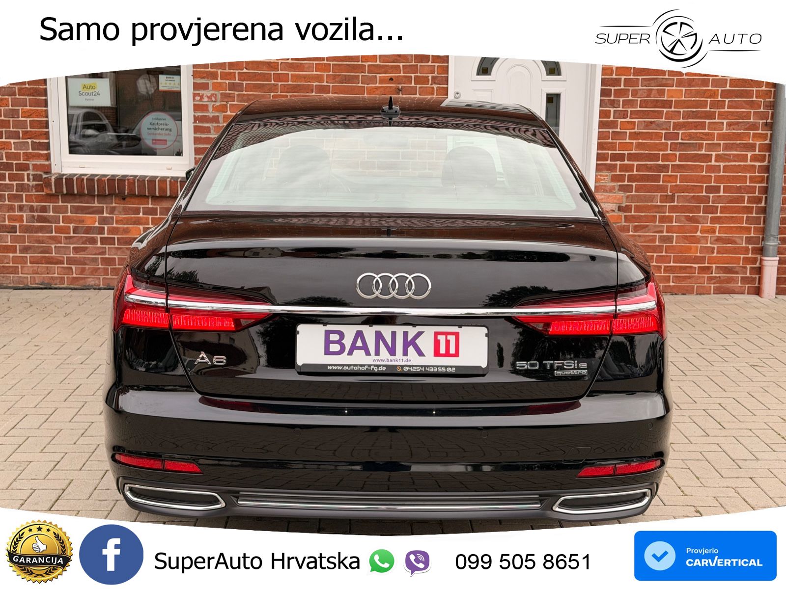 Audi A6 50 TFSIe (299 KS) quattro ultra S tronic