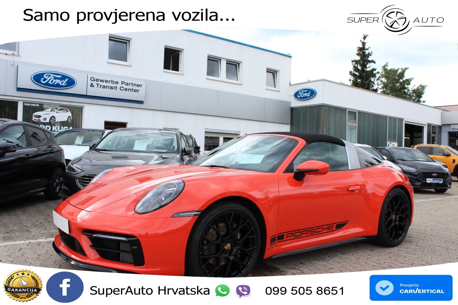 Porsche 911 Targa 4 3.0 (385 KS) PDK