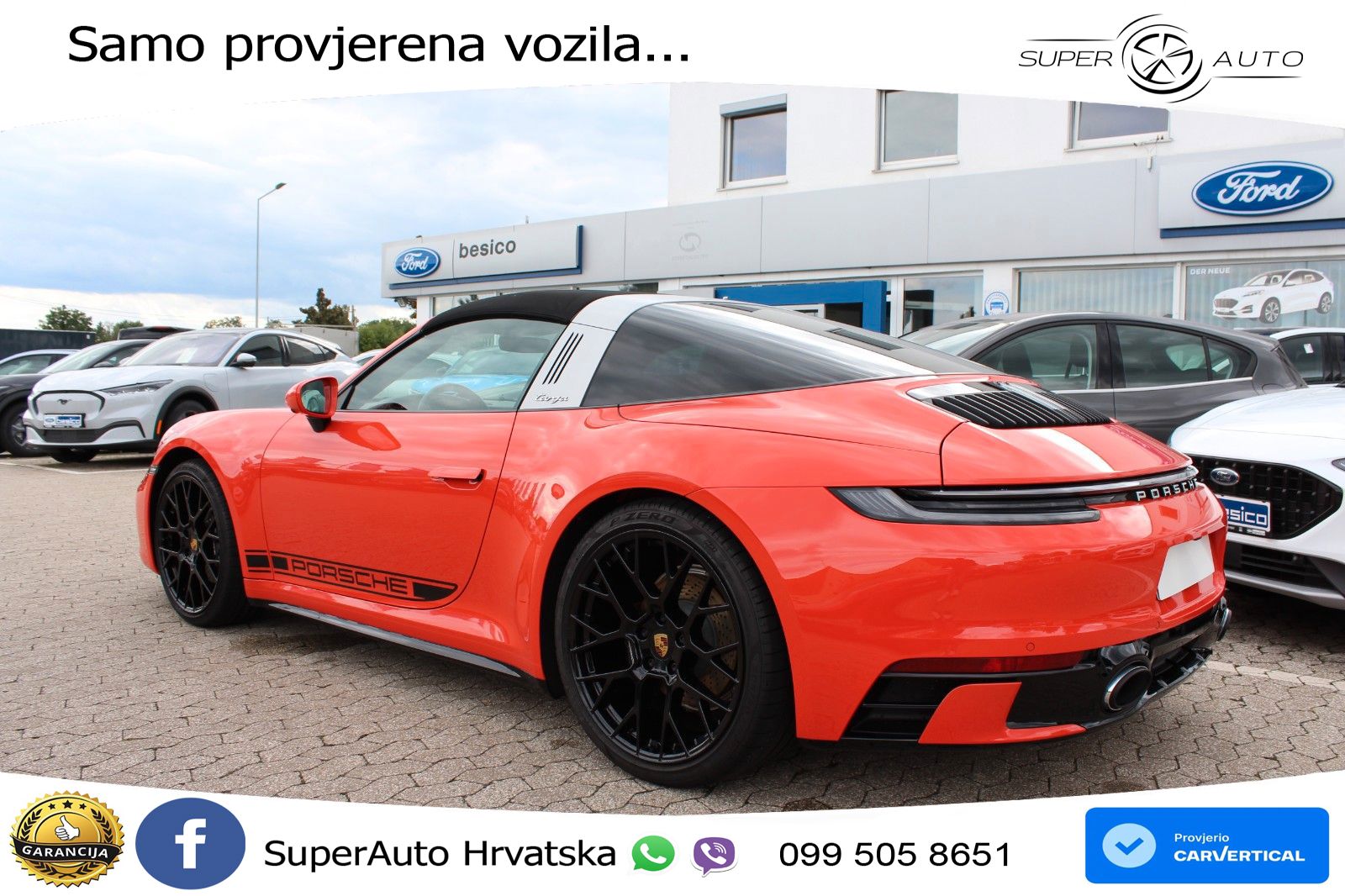 Porsche 911 Targa 4 3.0 (385 KS) PDK
