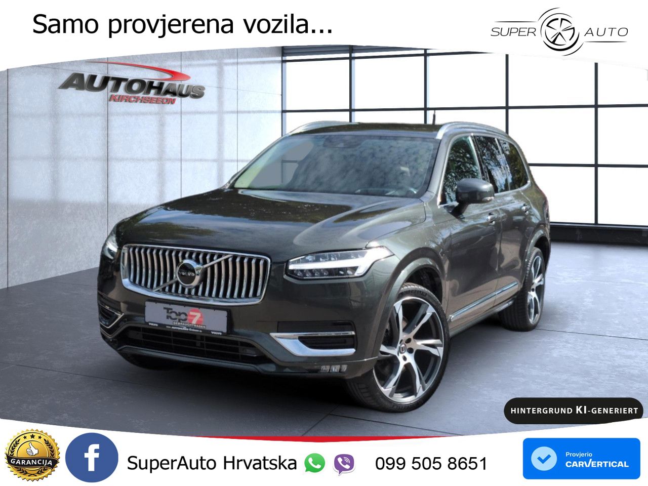 Volvo XC90 2.0 B5 Diesel AWD Automatic LED+GR SJED+ACC