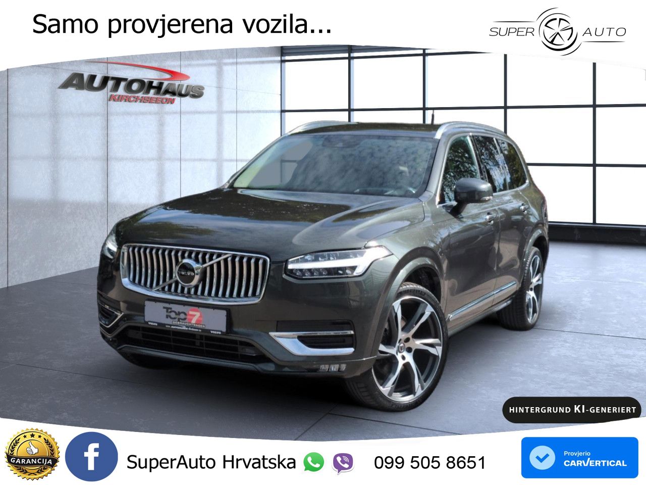 Volvo XC90 2.0 B5 Diesel AWD Automatic LED+GR SJED+ACC