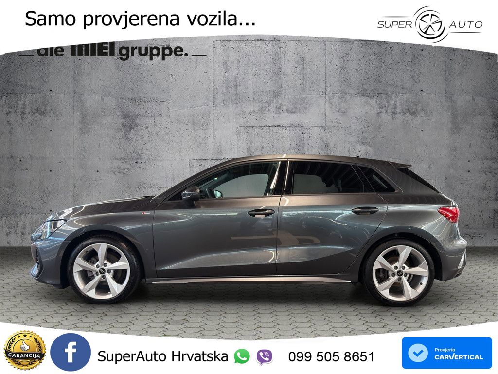 Audi A3 35 TFSI (150 KS) S tronic S line LED+GR SJED+ACC