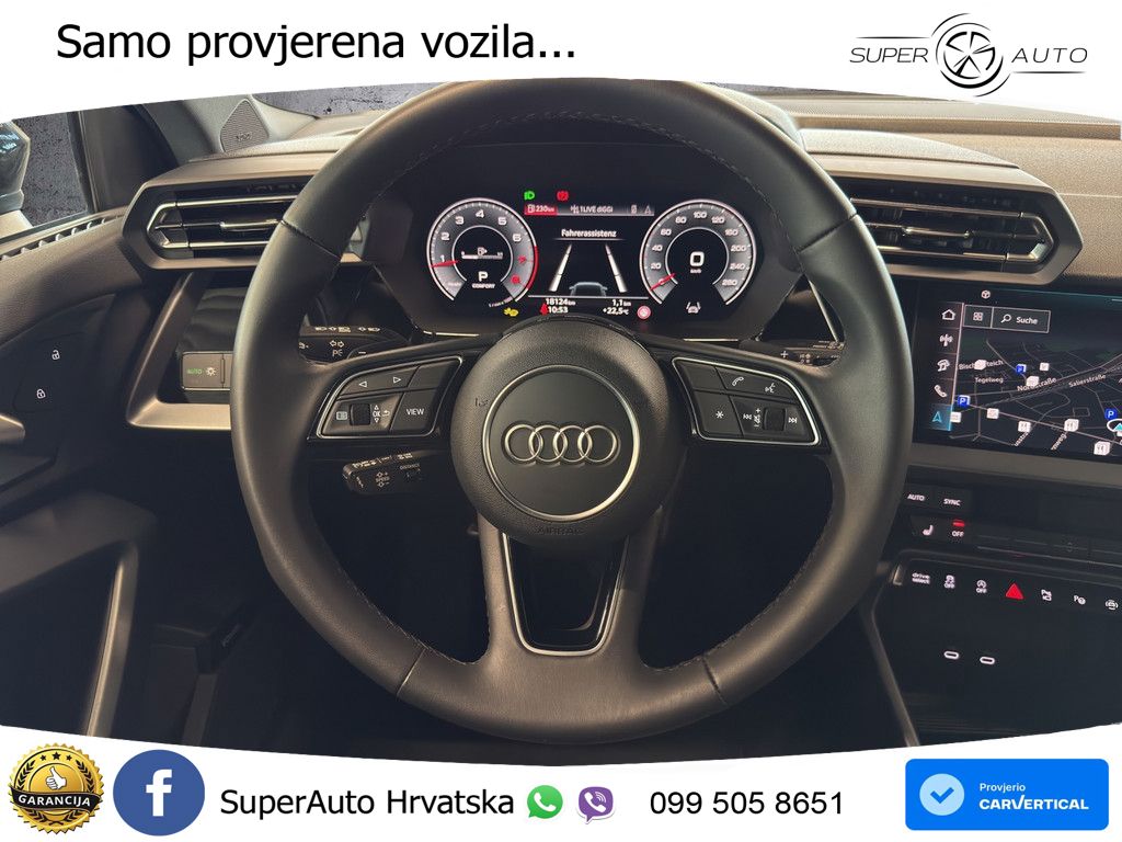 Audi A3 35 TFSI (150 KS) S tronic S line LED+GR SJED+ACC