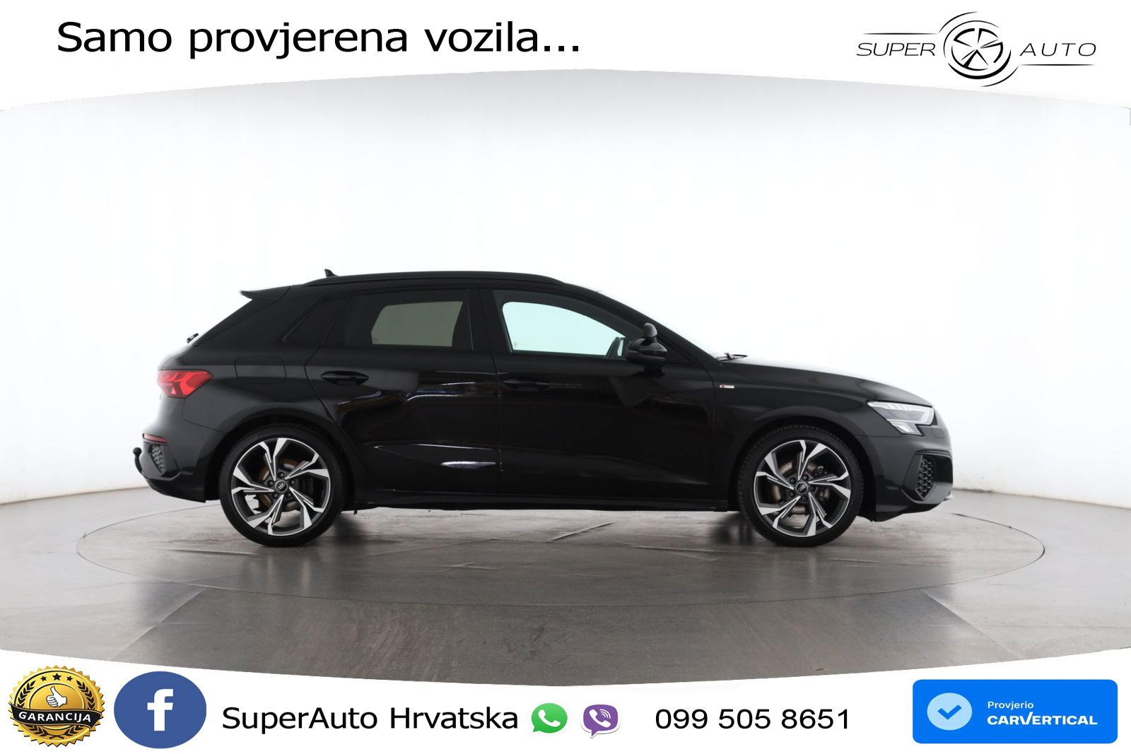 Audi A3 35 TFSI (150 KS) S line LED+GR SJED+ACC