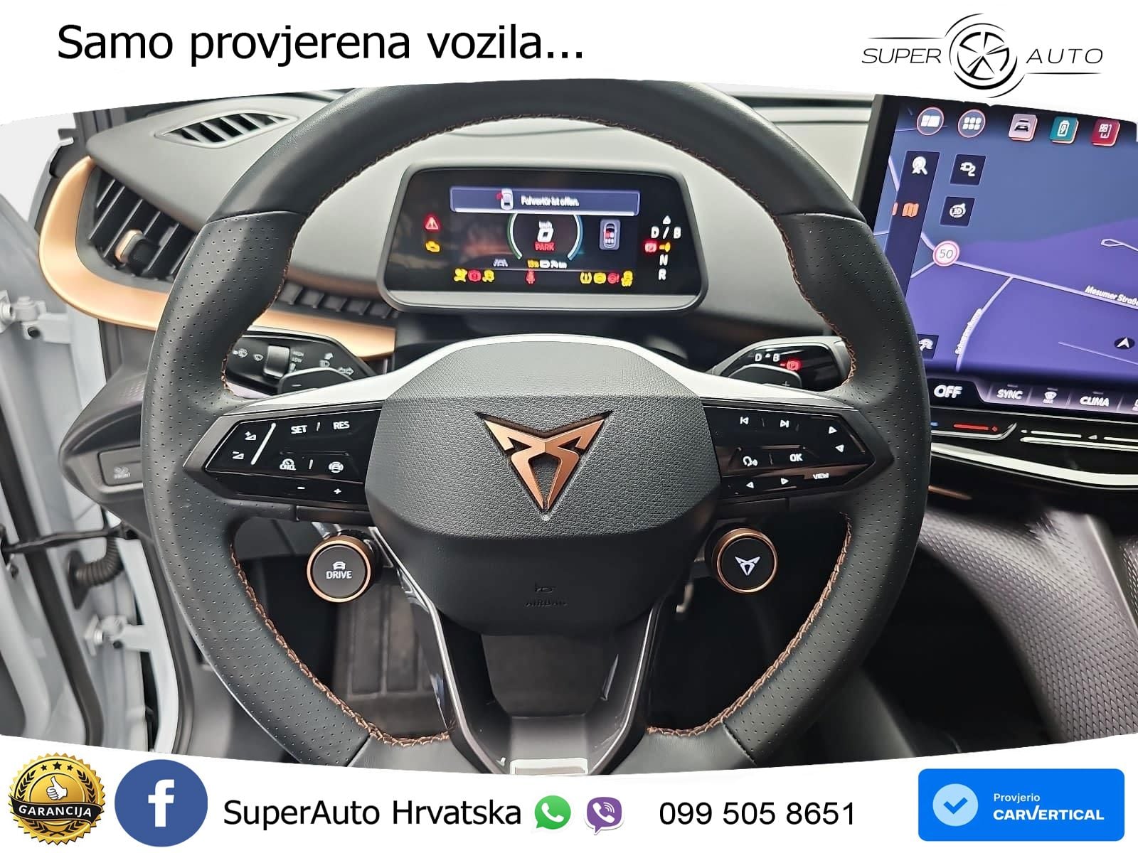 Cupra Tavascan 82 kWh (286 KS) LED+ACC