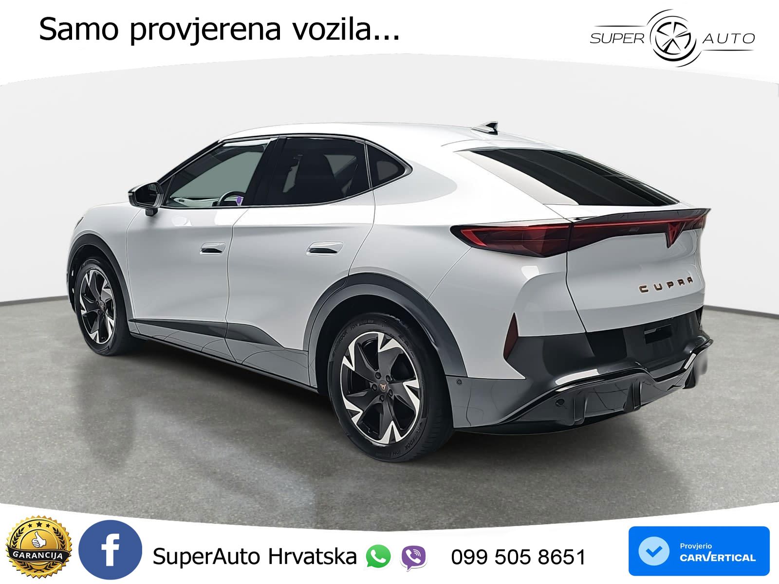 Cupra Tavascan 82 kWh (286 KS) LED+ACC